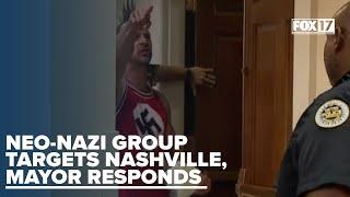 Nashville Mayor to take action after neo-Nazis taunt Nashville