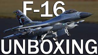 UNBOXING The VIPER (E-flite F-16 80mm RC Plane)