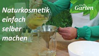 Naturkosmetik selbst gemacht | MDR