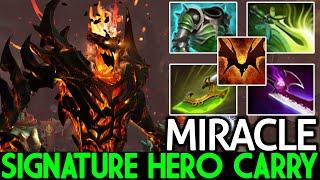 MIRACLE [Shadow Fiend] Signature Hero Carry Full Right Click Dota 2