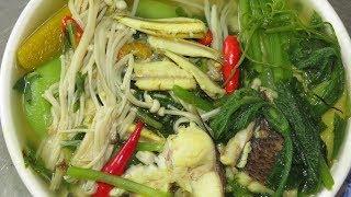 Mix Vegetable Soup Recipe Cambodian Style - How To Cook Khmer Food - Country Foods