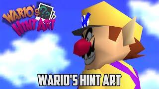 ⭐ Super Mario 64 - Wario's Hint Art