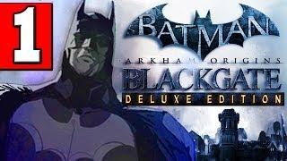 Batman: Arkham Origins Blackgate Deluxe Edition Walkthrough Part 1 Gameplay XBOX 360 PS3