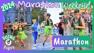 Marathon Weekend DOPEY Challenge 2024 | FULL Marathon | Doing Dopey | RunDisney