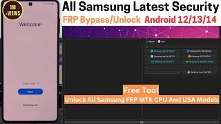 Finally100% Working Method One Click FRP Unlock | All Samsung FRP Bypass 2024 Android 12/13/14