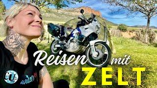 REISEN mit ZELT nach SPANIEN 