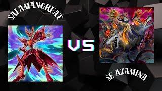 Salamangreat vs Snake-Eye Azamina! High Ranked DB, Salamagna bricka troppo!