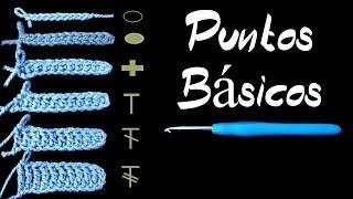 Crochet Fácil Puntos Básicos| Repaso para Principiantes | How To Crochet