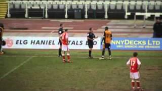 Tom Newey Red Card - Rotherham United vs Barnet