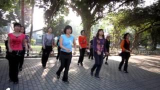 Cherry Blossom Cha Cha - Line Dance (Demo & Walk Through)