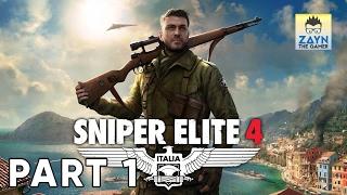 SNIPER ELITE 4 Walkthrough Gameplay -  Part 1 - Kill Schimdt (hindi-urdu)