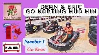 Dean and Eric Hua Hin Thailand - Go Karting