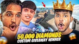 @DesiGamers_ 50,000 DIAMONDS CUSTOM GIVEAWAY WINNER - Garena Free Fire