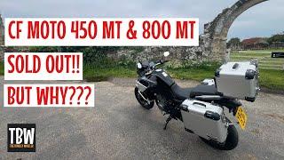 CF Moto 450 & 800 MT Sold Out!