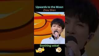 Beautiful music! Soothing voice! Upwards to the Moon by Zhou Shen 周深. TikTok zhoushen1992