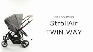 StrollAir TWIN WAY - the best twin / double side by side stroller