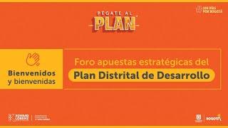 Plan De Desarrollo Distrital