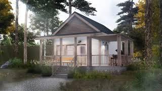 The Steel Magnolia | Tiny Homes Ellijay Ga