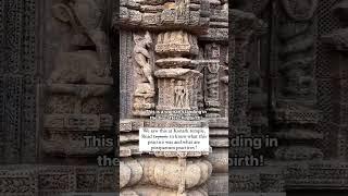 Old Postpartum practices for healing -Konark temple showing woman standing in fire after childbirth!