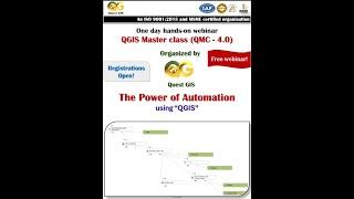 QGIS Master Class (QMC-4.0) "The Power of automation" using QGIS