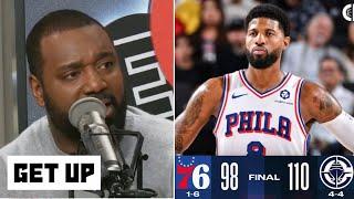 Chris Canty reacts to both 76ers & Clippers fan boo Paul George in Sixers 110-98 lose in Los Angeles