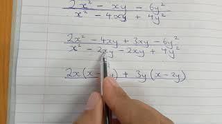 KCSE 2021 - QUADRATIC EXPRESSIONS