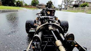 Race Car WET Run. RC Animatronics By Danny Huynh Creations.