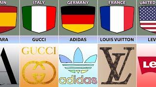 Popular Fashion Brands From Different Countries