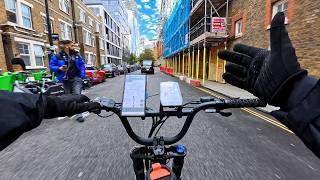 Wednesday Morning E-Bike Parcel Deliveries In London - I Got My Hands On A Himiway C5 ULTRA!!