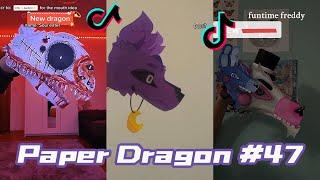 Dragon Puppet Crafts - Paper Dragon TikTok Compilation #47