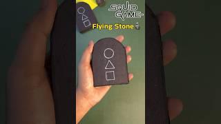 How to make Flying Stone Squid Game | The Squid Game Paper #squidgame