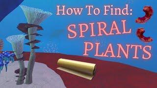 How To Find SPIRAL PLANT Clippings & Adult Ventgarden || Subnautica Below Zero