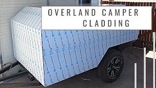 DIY Overland camper trailer build: cabin part 8 - Aluminum composite cladding