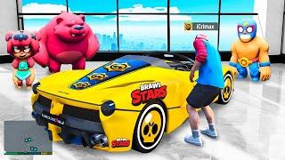 Ich KLAUE alle BRAWL STARS AUTOS in GTA 5 RP!