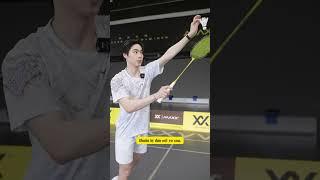Kỹ thuật kéo lưới chéo góc trái tay hiệu quả #caulong24h #caulong #badminton #kythuatcaulong