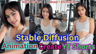 Stable Diffusion Animation Create Youtube Shorts Dance AI Video (Tutorial Guide)