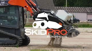 Skid Steer Pickup Broom: Skid Pro