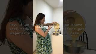 pov:você resolveu fazer um bolinho para esperar o marido chegar do trabalho