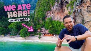 5 STAR THAI DINING EXPERIENCE in KRABI  WORTH IT OR NOT? Rayavadee Railay Beach