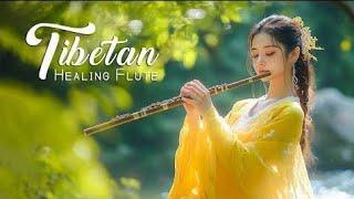 Tibetan Healing Flute, 396 Hz, Healing Frequency, Let Go of Fear, Guilt, Regret, Meditation Music