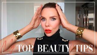 TOP BEAUTY TIPS // Anti-aging, Tan Routine, Makeup // Laura Blair