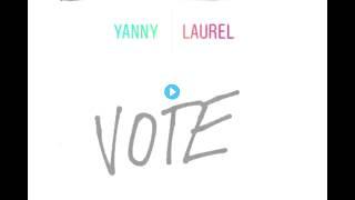 Yanny or laurel? What do you hear?