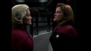 Admiral Janeways Tells Captain Janeway About the Future