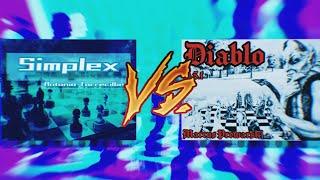 Simplex Vs Diablo (Queen's gambit declined | Slav defence) Old chess engines for android