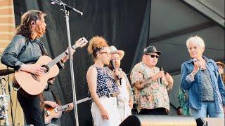 Joan Baez and Hosier “We Shall Overcome” Live at Newport Folk Festival, RI July 26, 2024