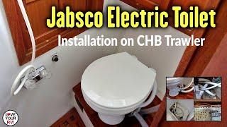 Jabsco Electric Macerator Toilet Installation - 37010 Series Upgrade from the Old Manual Pump Style