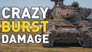 CRAZY BURST DAMAGE!!! World of Tanks