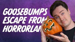 Goosebumps: Escape From Horrorland  JEFF GOLDBLUM NO ‍️ | Hallowstream IV