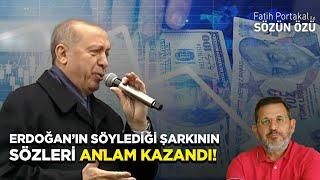 NEREDEN NEREYE… ERDOĞAN’IN SÖYLEDİĞİ ŞARKI SÖZLERİ DAHA ÇOK ANLAM KAZANDI!