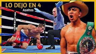 El dia que MUNGUÍA dejó GATEANDO a su RIVAL y se hizo CAMPEÓN del MUNDO | Jaime Munguia vs